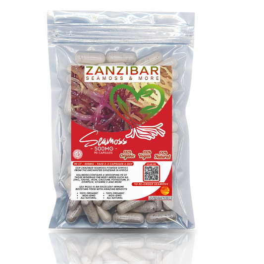 Organic Seamoss Pack (90ct) (1Month Supply)