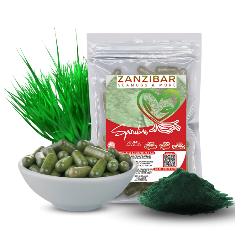 Organic Spirulina Pack (60ct) (1 Month Supply)