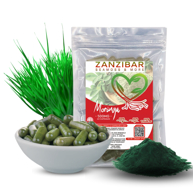 Organic Moringa Pack (60ct) (1 Month Supply)