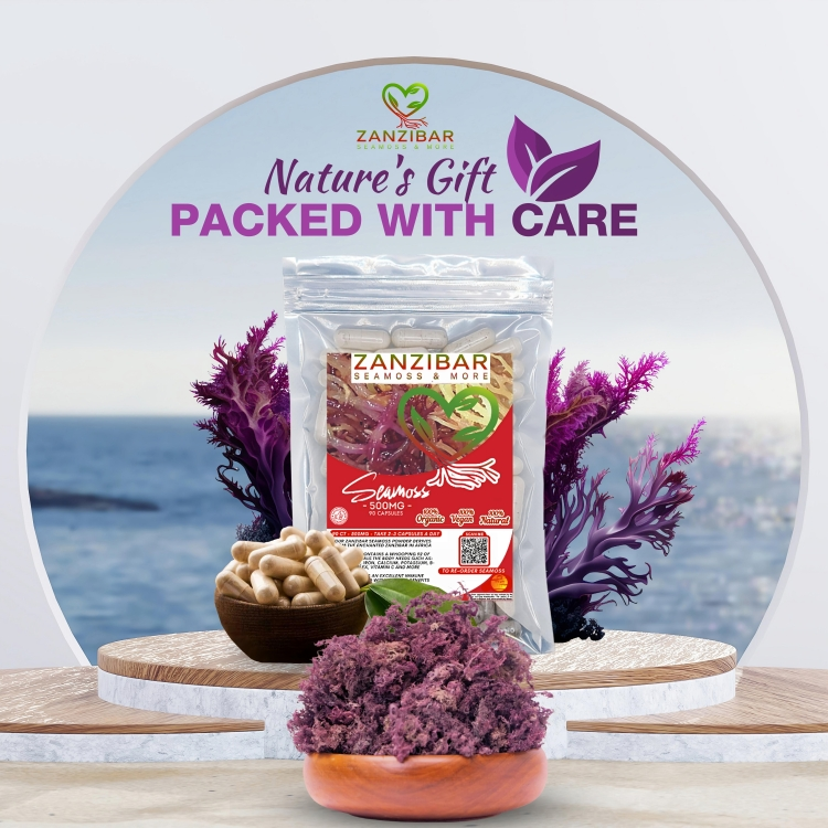 Organic Seamoss Pack (90ct) (1Month Supply)