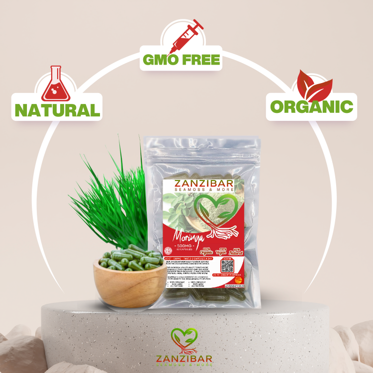 Organic Moringa Pack (60ct) (1 Month Supply)