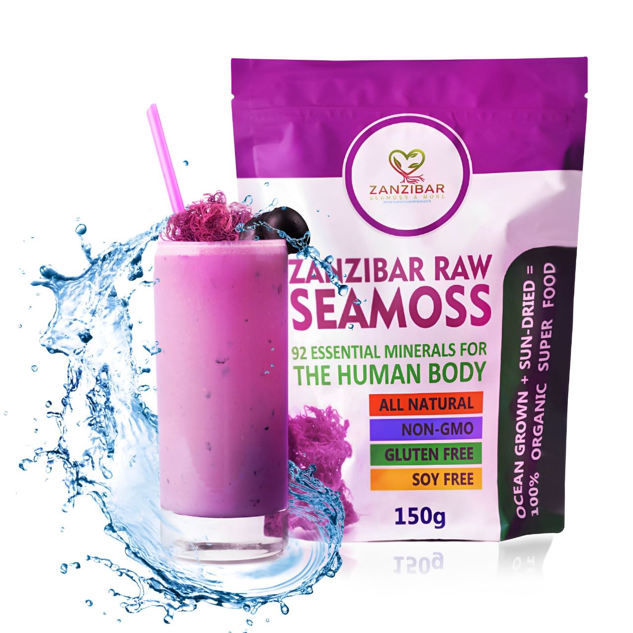 Zanzibar Organic Seamoss Plant (4oz)